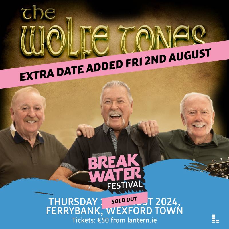 *** Ticket Alert *** Our second show in Wexford town on Friday 2nd August is also heading for a full house! Last tickets from breakwaterfestival.ticketsolve.com/ticketbooth/sh… #wolfetones #wolfetones60th #Wexford