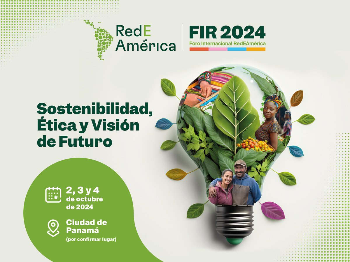¡Atención al ecosistema social: Prepárate para el evento más importante del año en sostenibilidad e inversión privada en América Latina!

El Foro Internacional de RedeAmérica (FIR) 2024 se llevará a cabo el 2, 3 y 4 de octubre en Ciudad de Panamá. ¡Marca tus calendarios y únete!