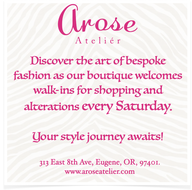 Discover the art of bespoke fashion at Arose Atelier 

The boutique is open for walk-in shopping and alterations fittings every Saturday 11-7pm 

#shophandmade #sustainableluxury