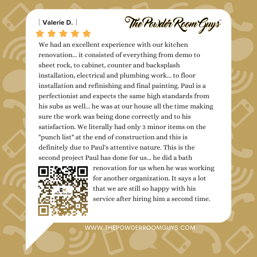 roomguys's tweet photo. Another satisfied customer! Scan the QR code to take you straight to our website where you'll be able to start your luxury renovation too! https://t.co/9PuH3rUbC9