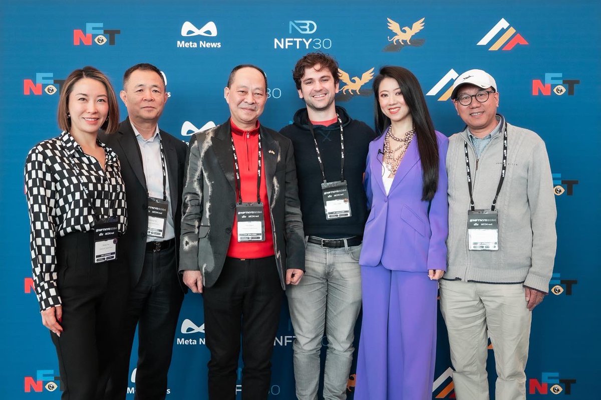 Hollywood Capital Group x <a href="/xanderatallah/">Alex Atallah</a> 

Looking forward to seeing where our connection leads🚀

#NFTNYC2024 #opensea #Web3Community