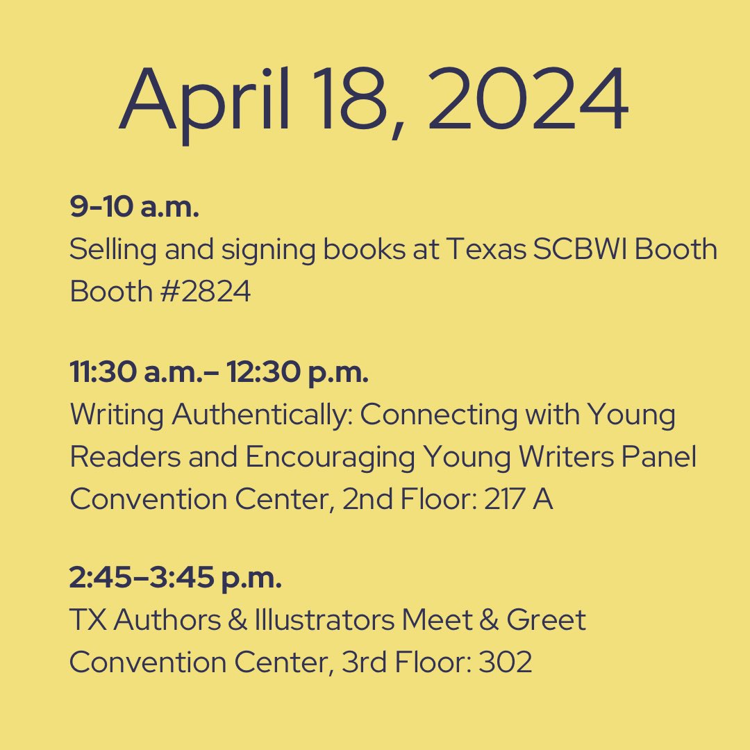 See you at #txla24? I hope so!!