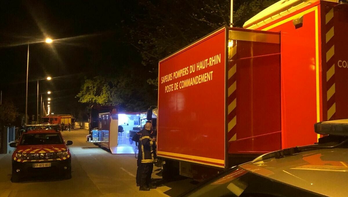 Colmar : un important dispositif de pompiers mis en place après une fuite d'iridium ➡️ l.francebleu.fr/oJq3