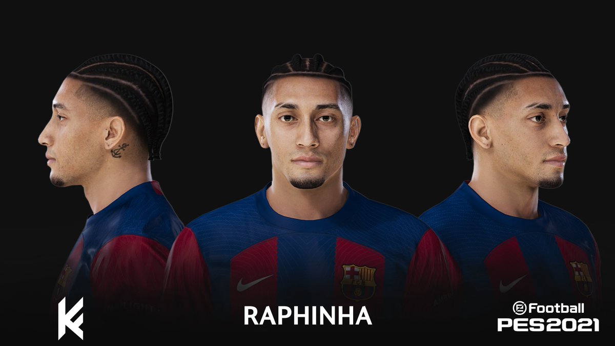 >>#eFootballPES2021 << 
#Raphinha face
-----------------------------------------------------
Link: buymeacoffee.com/kodigofacemake…
-----------------------------------------------------
 #eFootballPES2021
@FCBarcelona

#FCBarcelona 
#ForçaBarça
#LaLigaSantander 
@LaLiga