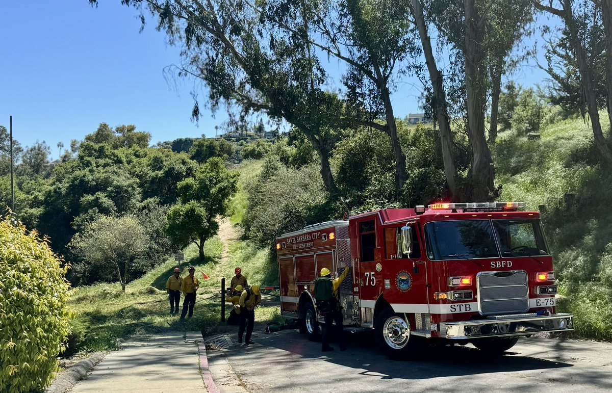 SBCityFirePIO's tweet photo. Today SBFD crews are conducting annual wildland refresher training at Honda Valley. 🚒
Have YOU reviewed and/or practiced your personal wildfire protection plan? 🌲🔥  #WildfirepreventionWednesdays #CommunitySafety #sbfd https://t.co/ZVwKEfP9Lb