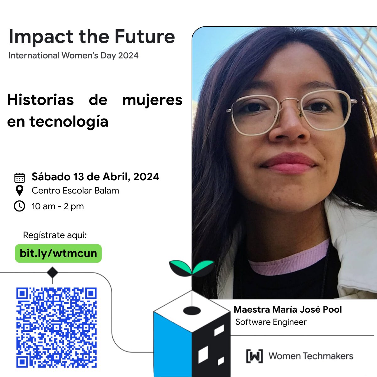 ¡Descubre la inspiradora historia de Janeth en nuestro panel "Historias de mujeres en tecnología"  🌟 💼 ¡No te pierdas su increíble viaje y encuentra la inspiración para seguir tus propios sueños en STEM! 💪👩‍💻 #WomenInTech #STEM #HistoriasDeMujeres
