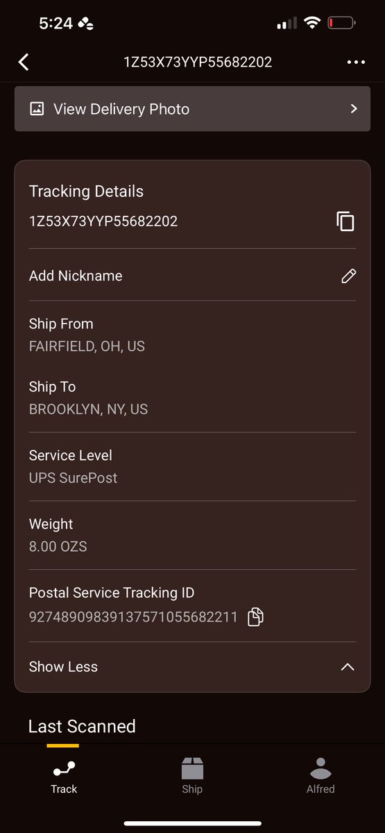 aomarsmile's tweet photo. So being an @UPS member gets u confusión I got an alert that I was getting a package 📦  package from as deliver. Now customers we cannot tell you the shipper or but is for apartment 404 but it has your name.. WHAT who is the shipper we cannot tell you contact them WHO IS THEM https://t.co/k2F2AZ3f19