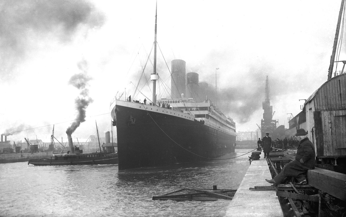 April 10, 1912, #TITANIC embarked for the first--and last--time from Southampton, England. Under the command of Captain Edward J. Smith, the world's largest and most luxurious Ship at the time set sail for New York. #TITANICAnniversary #TITANICMonth #OnThisDay #TodayInHistory