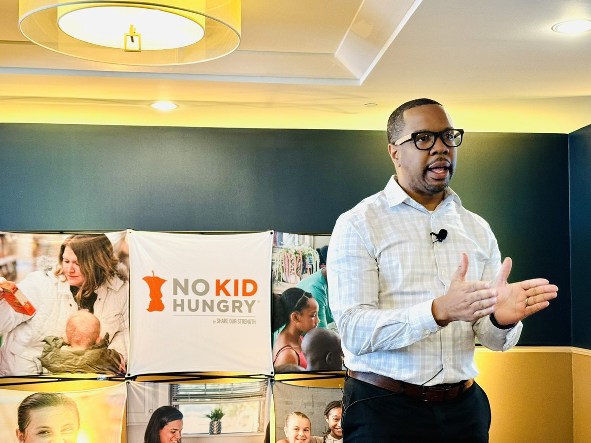 Thank you @sharestrength Share Our Strength #NoKidHungry for your deep partnership! It was an honor to serve as keynote to an amazing conference in DC! @IELconnects values your partnership and commitment to our children! No Kid Hungry #ielconnects #CSXFE24 #fighthunger