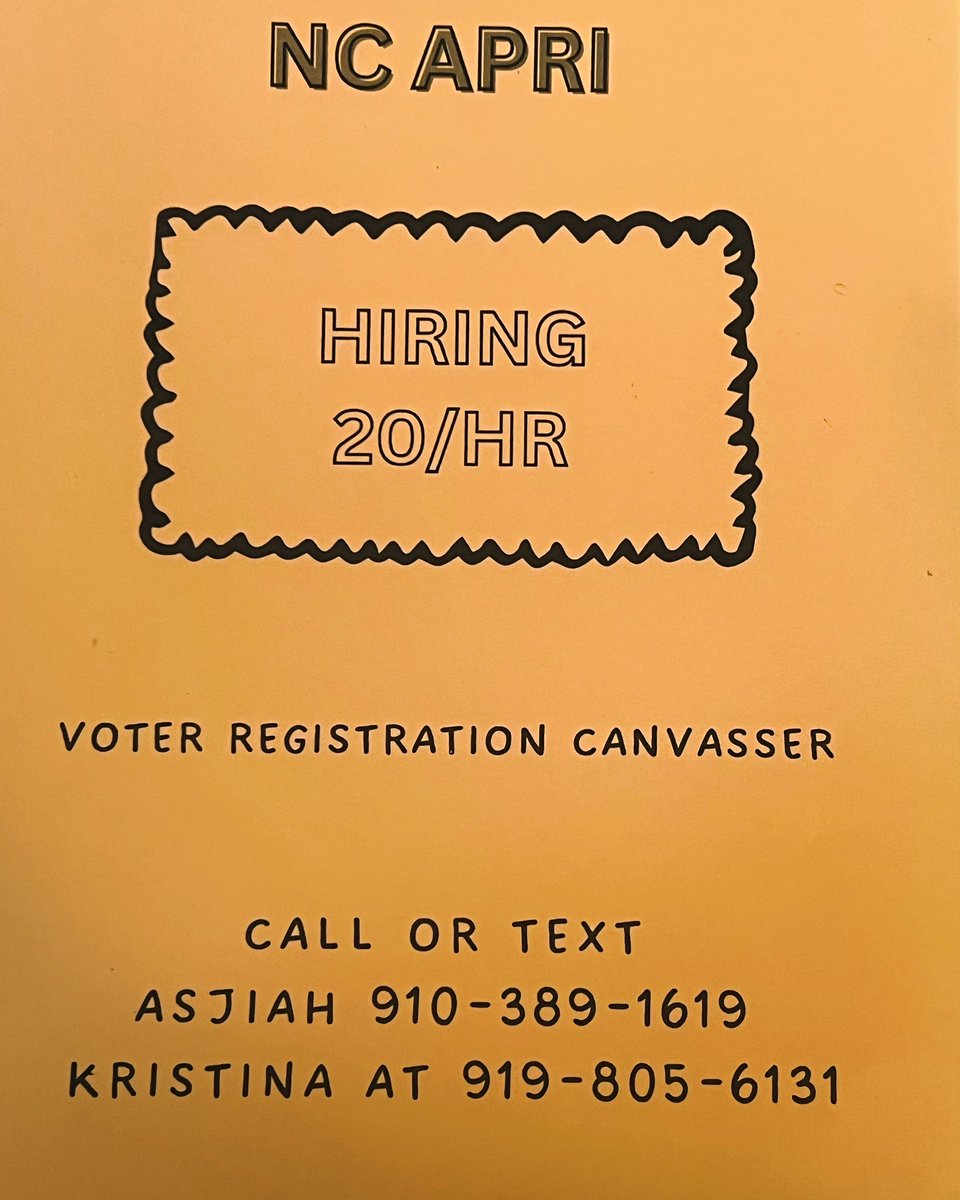 Call me if you are interested #ncapri #onslowcounty #jacksonvillenc #vote