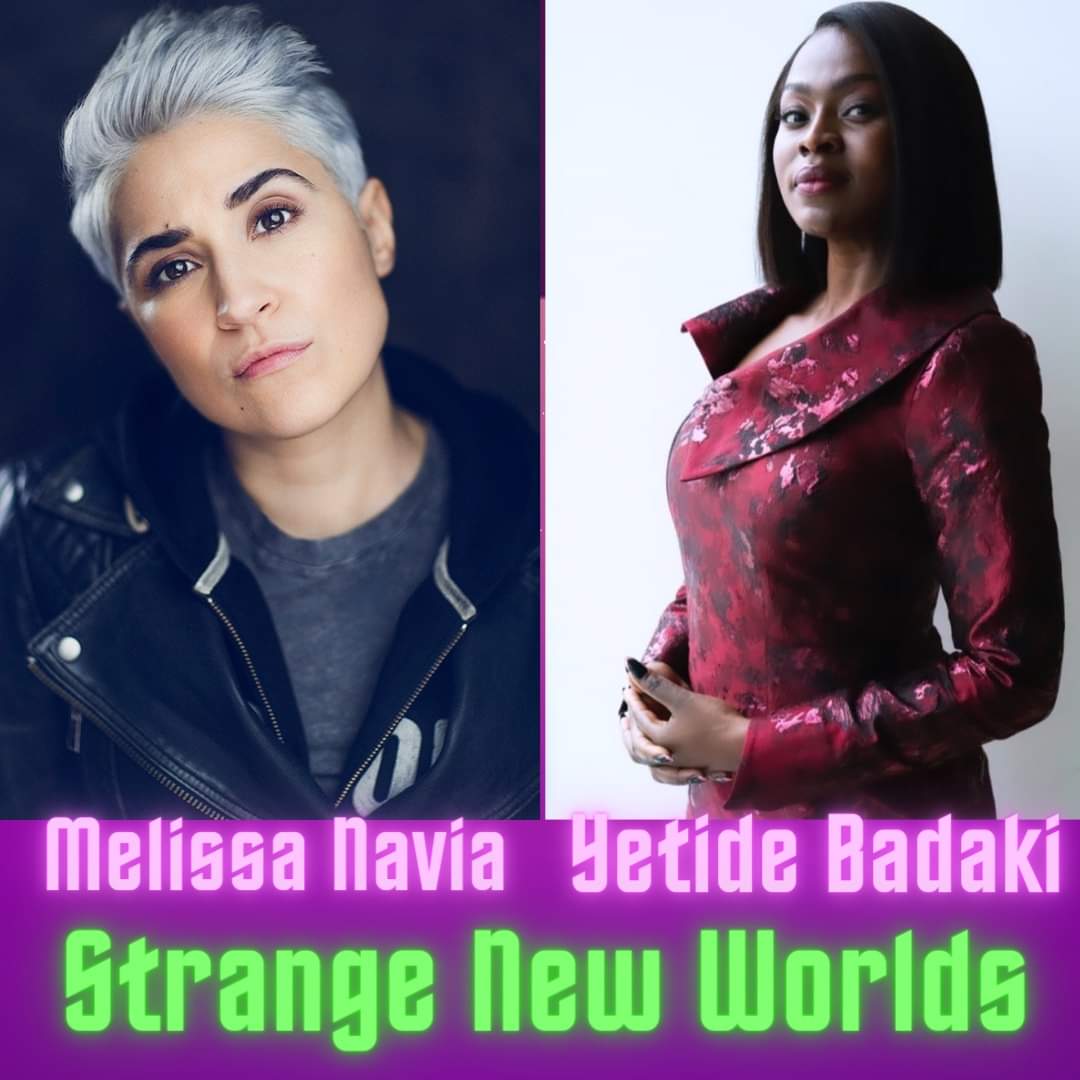 Trek Long Island's next Meet and Greet is with Melissa Navia and Yetide Badaki of Strange New World's! Reserve your spot now because seats are limited to 10! treklongislandtickets.square.site/meet-and-greets #startrek #startreksnw #treklongisland