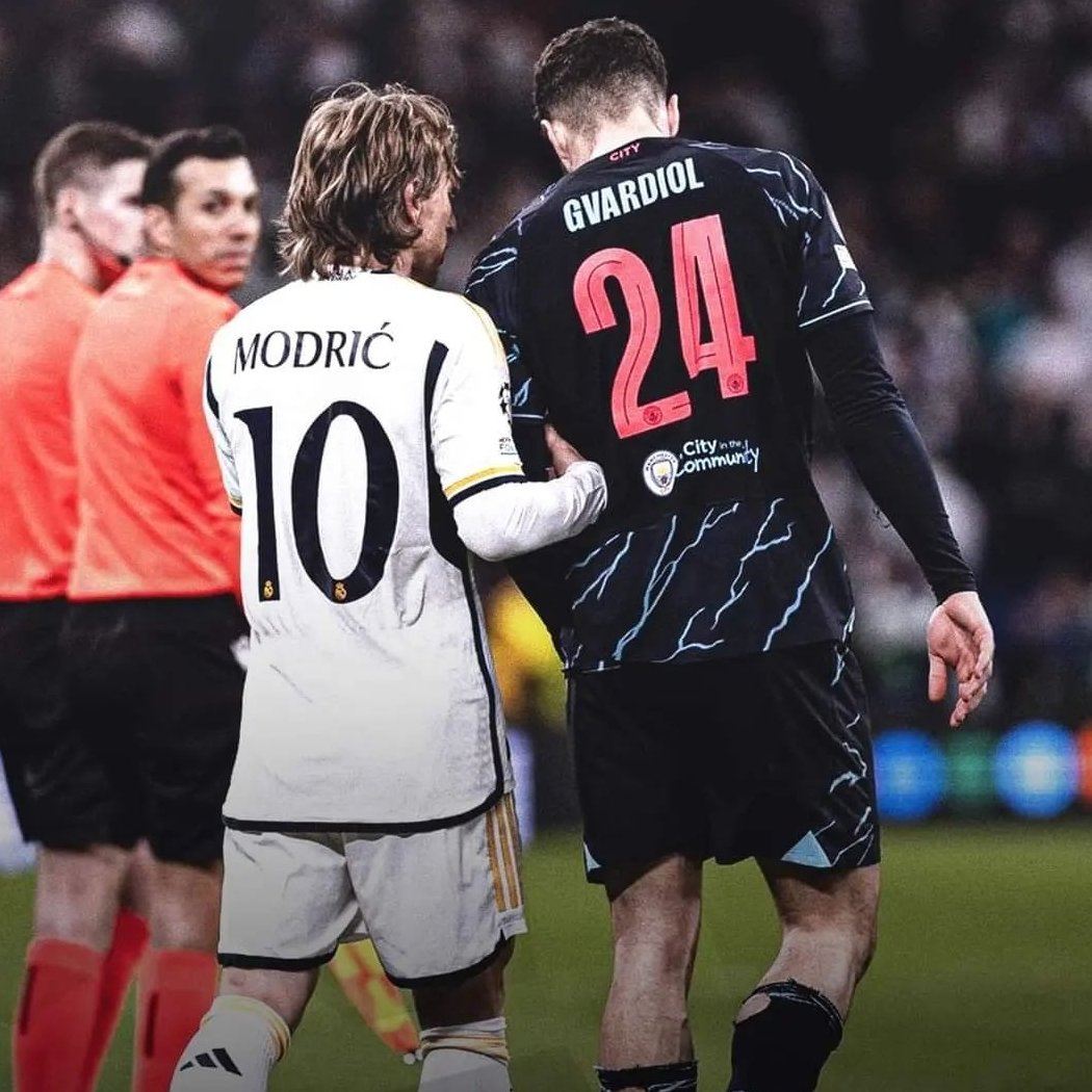 🗣 Josko Gvardiol on Luka Modrić: 'It means a lot to me. It was nice to see the captain of my national team playing against me. I had the same opportunity last season, but I stayed on the bench. It's nice to see Luka. I know he's getting older, but he's still doing well.'