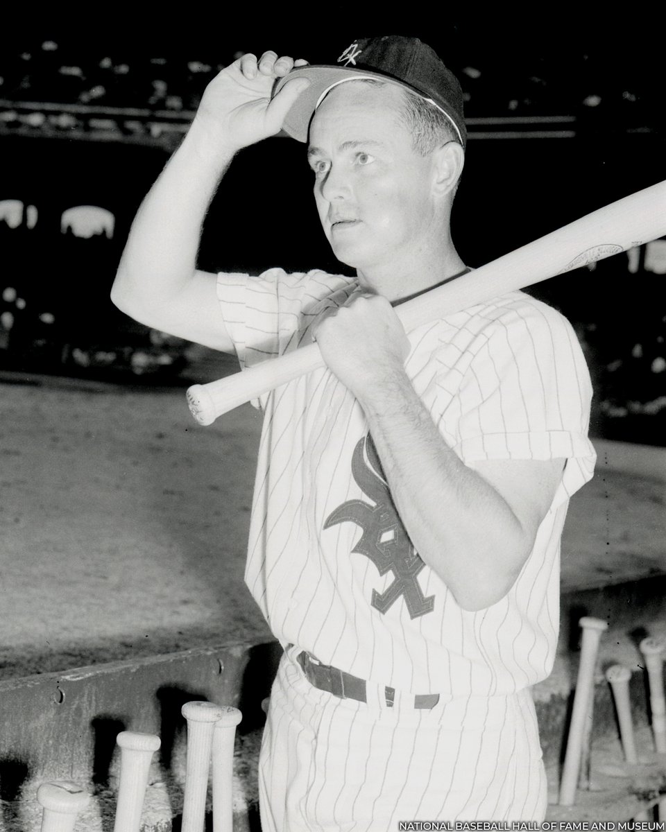 Nellie Fox had gone 568 days and 671 at-bats without a home run until his game-winning blast #OTD in the @whitesox’s 1959 opener. His five-hit day would prove to be a hint of things to come for that year’s AL MVP. ow.ly/WXtm50Rc93y