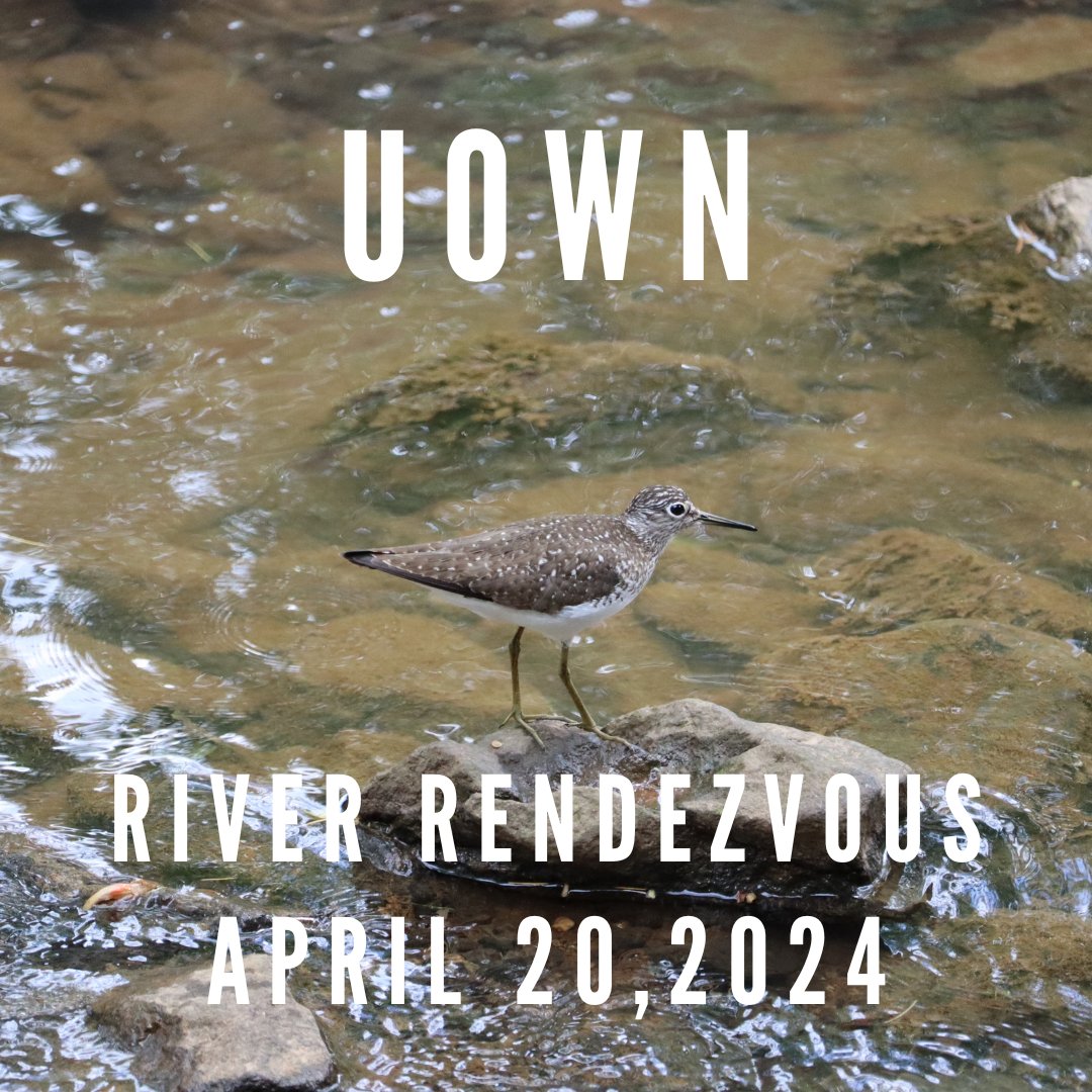 Our friends at @uownathens are putting on their annual River Rendezvous event on April 20, 2024! This is a great opportunity to participate in citizen science, gain some outdoor volunteer time, and learn water quality testing procedures! Register here: givepulse.com/event/444890-R…