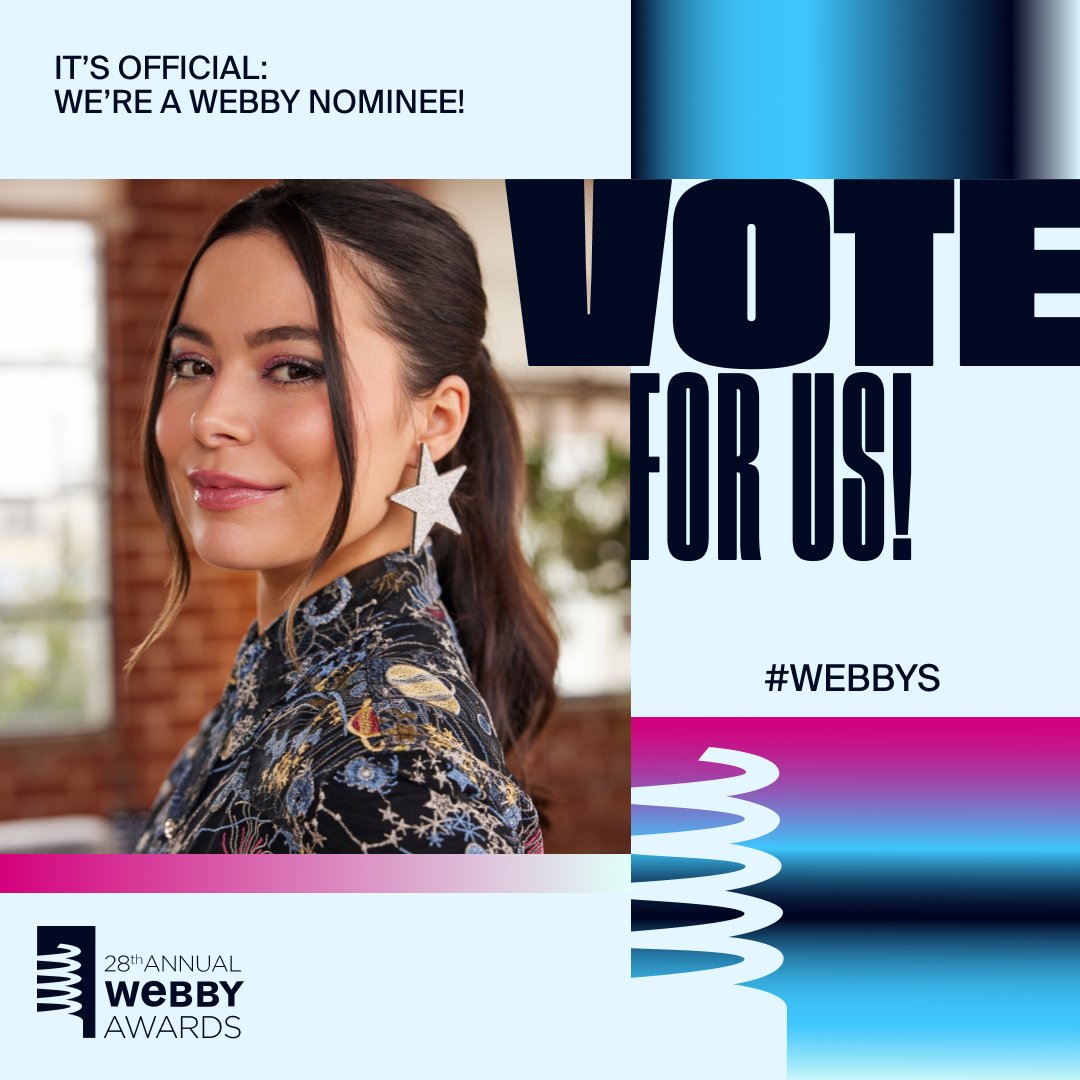 You + @CBSUnstoppable = #Webbys People’s Voice VICTORY 🙌. We're currently in 3rd place. VOTE RN: bit.ly/43ZFu8x