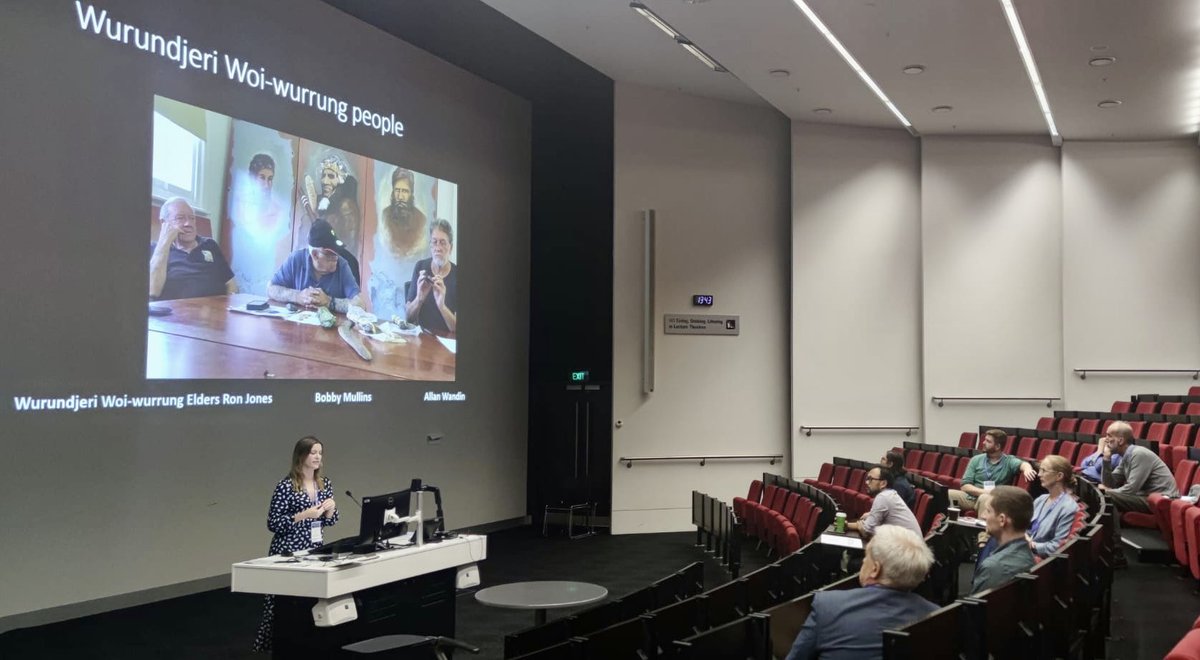 Caroline Spry (@carolinedigs) on Twitter photo It was great to present our paper ‘Towards technological and cultural understandings of Aboriginal stone artefacts: a case study from Sunbury Ring G, Wurundjeri Woi-wurrung Country, SE Australia’ in this fascinating session!
#CAA2024 <a href="/CAA2024AKL/">CAA 2024 Auckland</a> <a href="/CAA_Australasia/">CAA Australasia</a> <a href="/can_arch/">CAA / ACA</a> It was great to present our paper ‘Towards technological and cultural understandings of Aboriginal stone artefacts: a case study from Sunbury Ring G, Wurundjeri Woi-wurrung Country, SE Australia’ in this fascinating session!
#CAA2024 <a href="/CAA2024AKL/">CAA 2024 Auckland</a> <a href="/CAA_Australasia/">CAA Australasia</a> <a href="/can_arch/">CAA / ACA</a>