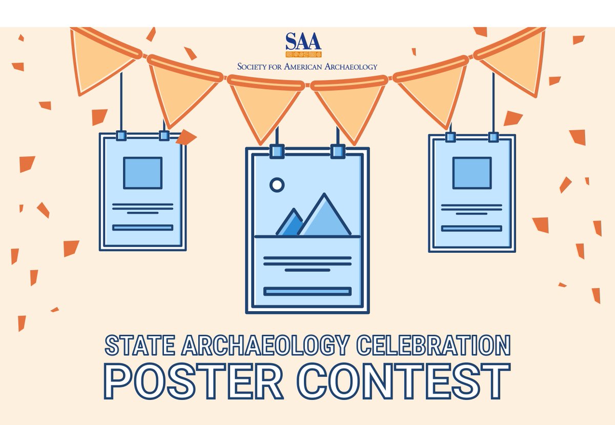The 2024 SAA State #Archaeology Celebration Poster Contest is underway! Vote online for your favorite. tinyurl.com/4eyptzck