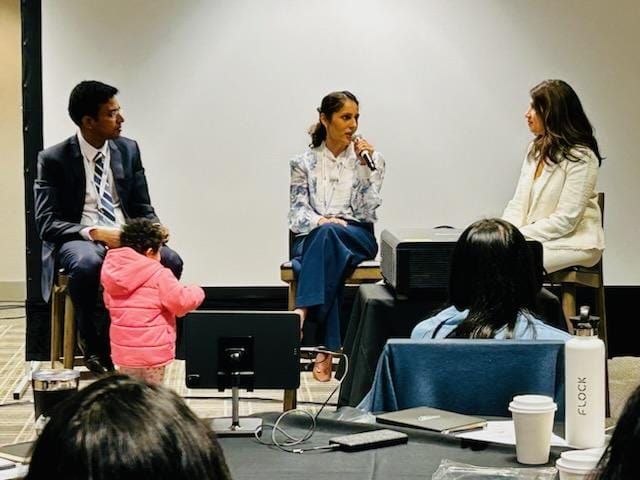 It was a fantastic experience speaking at the @JITOusaorg Leadership Conference 2024 on leadership encompassing digital media and youth trends with co-panelists @ankitjain2191 & my daughter who made her first 🇺🇸 panel debut in front of 200+ people without any fear!