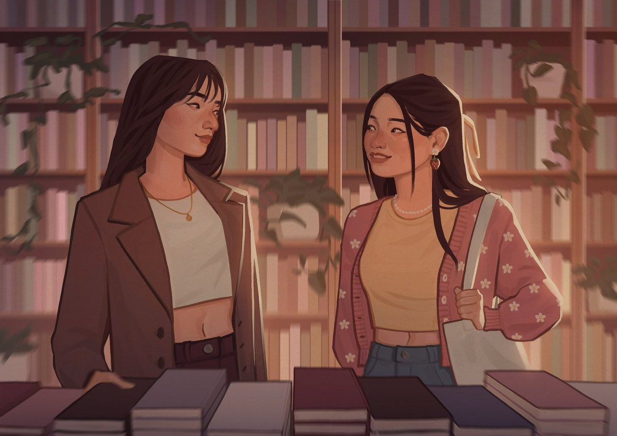 thetrinitytran's tweet photo. my viet sapphics from A BANH MI FOR TWO :’)

art by the talented @aeiyenn https://t.co/gIevIwulk9