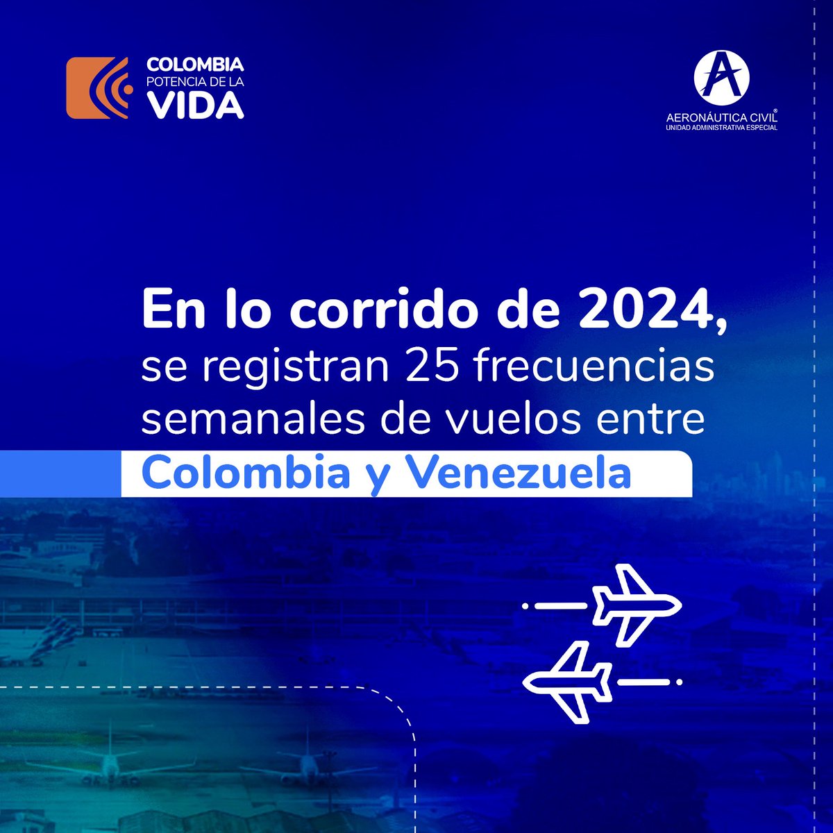 Estamos #ConectandoNaciones con la apertura de potenciales destinos como Maracaibo, Valencia, Barcelona, Pereira, Barranquilla y Cartagena. ¡Colombia y Venezuela cada día más cerca!✈️ bit.ly/Conectividad-V…