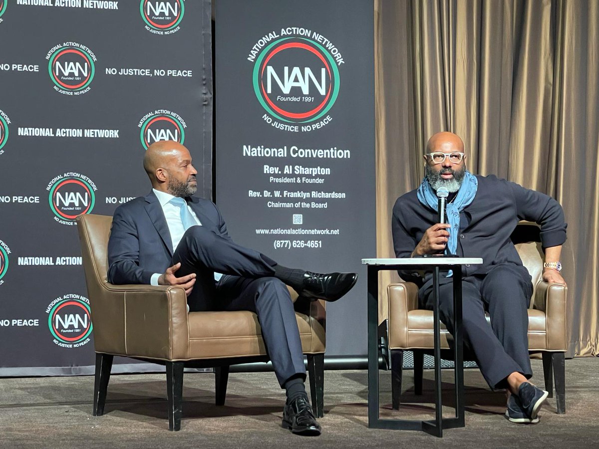 [2of2] @TheRevAl, Rich and I spoke about what we are seeing from the board rooms to the streets, and how we learn from our successes and why are must remain vigilant against virulent attacks against our communities.