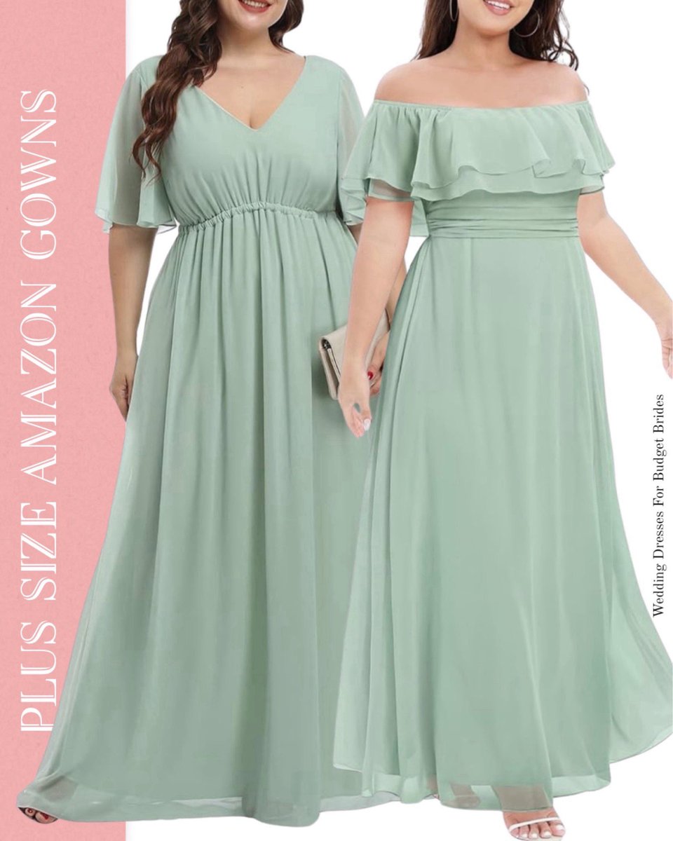 Sage green maxi dresses - a trending look for this years bridesmaids!

#plussizebridesmaiddresses #amazondresses #springwedding #summerwedding #plussizeweddingguestdresses

#liketkit #LTKplussize #LTKwedding #LTKSeasonal

Dress links here:
liketk.it/4CSGc