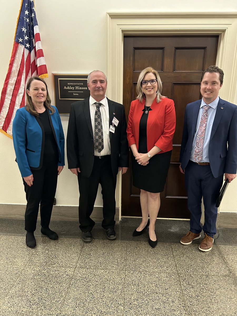 Always great to have @IowaPork in DC! We sat down to discuss our ongoing efforts to push back against Prop 12 to protect both producers and consumers.