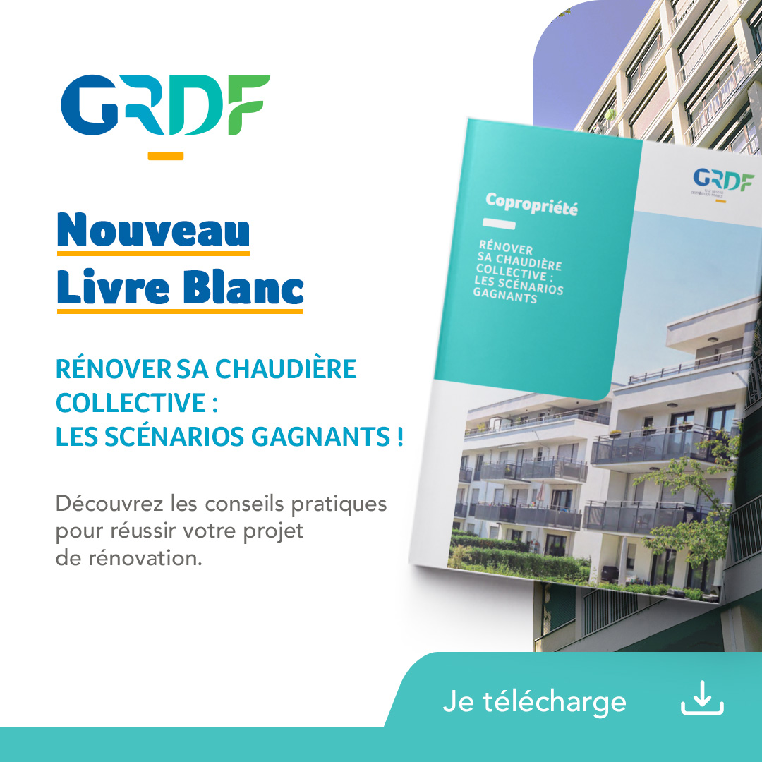 🌿Notre livre blanc est l’outil essentiel pour les copropriétés visant à réduire leur empreinte énergétique et à réaliser des économies. Découvrez des stratégies pour la rénovation énergétique et pour un avenir plus vert🌎
Notre guide: cutt.ly/gw4ZWwCF
#GRDF #Décarbonation