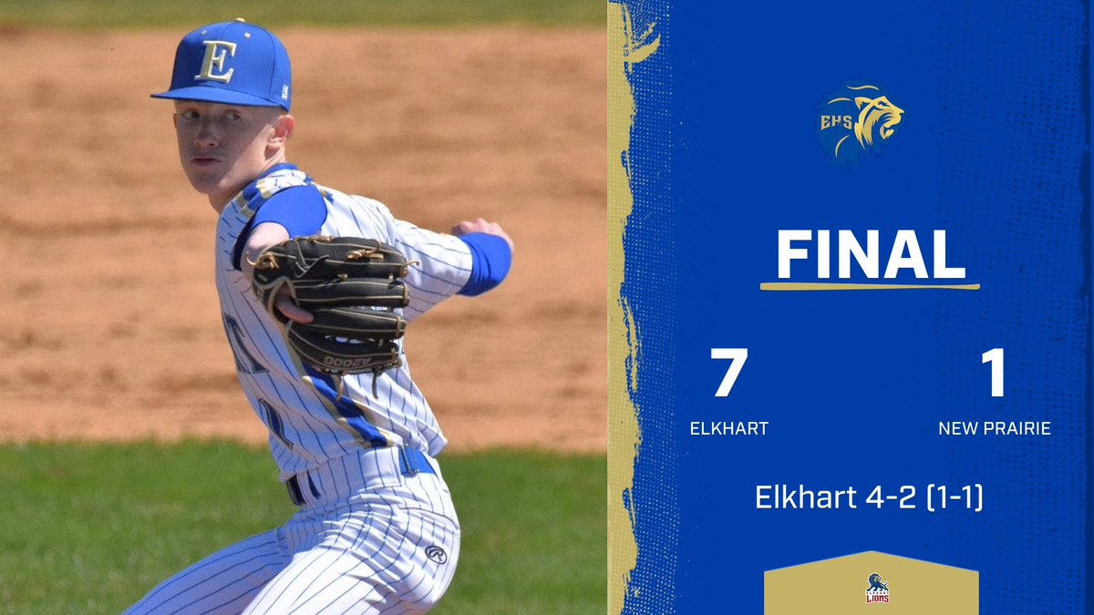 Elkhart HS Lions Baseball (@elkhs_baseball) on Twitter photo Lion Leaders
Carson Pollard - WP, 7 IP, 4 H
Brodey Weaver - 2 H, 2 2B, 5 RBI
Quinn Rost - 2 H, 3B
Brady Sherwood - 2 H,  2 R
Adrian Pettis - 2 H Lion Leaders
Carson Pollard - WP, 7 IP, 4 H
Brodey Weaver - 2 H, 2 2B, 5 RBI
Quinn Rost - 2 H, 3B
Brady Sherwood - 2 H,  2 R
Adrian Pettis - 2 H