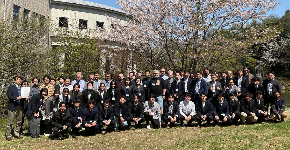 CASE24 at TMU. Many thanks to Professor Yuji Kubo for hosting us on such a lovely day