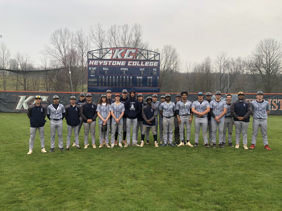Thank you to @KeystoneBase and @CoachMcGarvey for having us today! #ccmbaseball