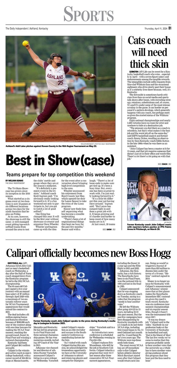 THE William (@thexwilliam) on Twitter photo Thursday Sports Front: Local work from <a href="/Tay_0525/">Taylor Mcknight</a> and I'm there too. Check it out online or in print tomorrow! Thursday Sports Front: Local work from <a href="/Tay_0525/">Taylor Mcknight</a> and I'm there too. Check it out online or in print tomorrow!