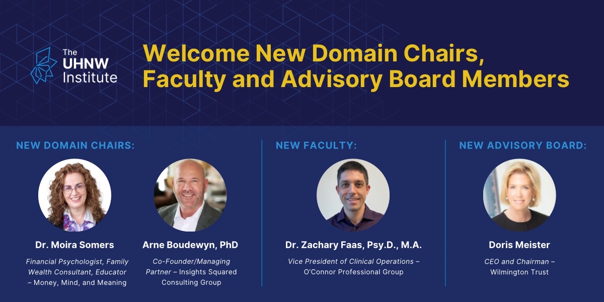 Excited to announce changes and additions to the Institute Faculty and Advisory Board! Dr. Somers and Arne Boudewyn step into new domain chair roles, Doris Meister joins the Advisory Board, and Dr. Faas joins the faculty.

uhnwinstitute.org/welcome-new-do…