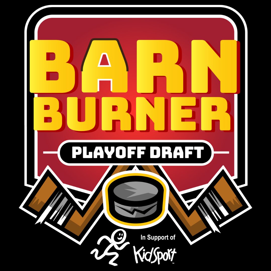 The @BarnBurner Playoff Draft is back!

Join us & @FlamesNation on Friday, April 19th at the Grey Eagle Resort & Casino as we determine the 2024 Playoff Draft Champions! 

Teams are $1500 for 8 ppl Contact eden@kidsportcalgary.ca for more info.

#SoALLKidsCanPlay #NHLPlayoffs