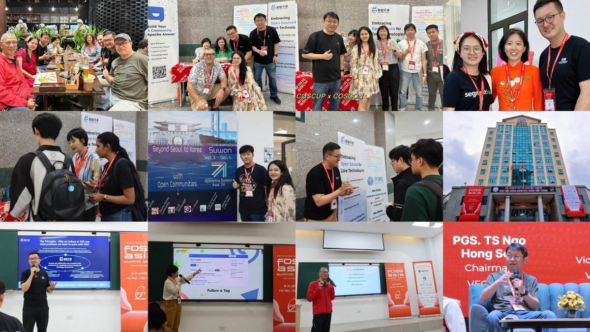 After years of virtual support, I've finally experienced the vibrant world of #FOSSASIA SUMMIT in person! Everything is amazing and full of energy - the booths, talks, global community, and young developers. Huge thanks to @hpdang @fossasia for this incredible chance for myself…