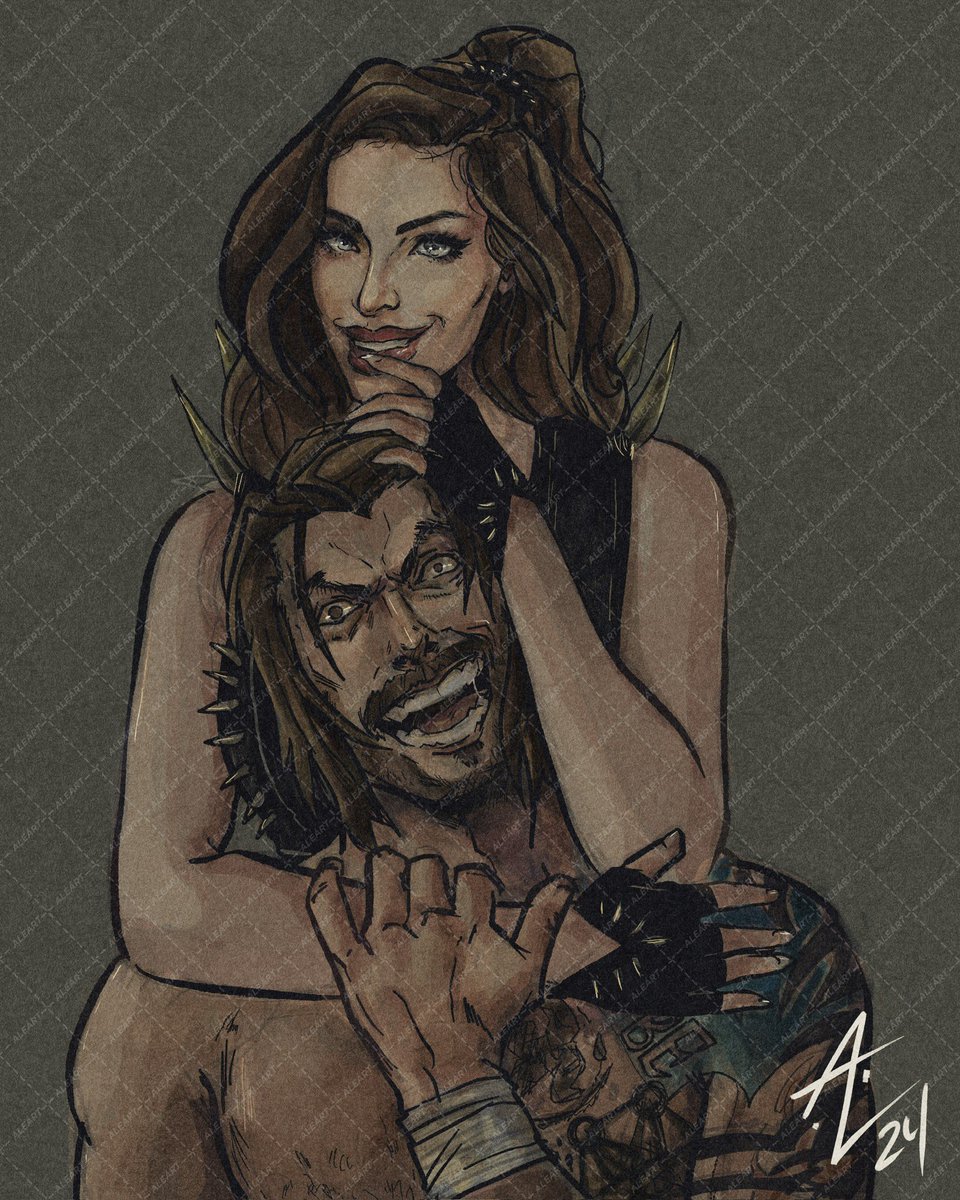 Colored version ⚔️ if we ever cross paths, I’d surely pass some artwork to you. Felt inclined, may this provide Light :) @realKILLERkross @Lady_Scarlett13