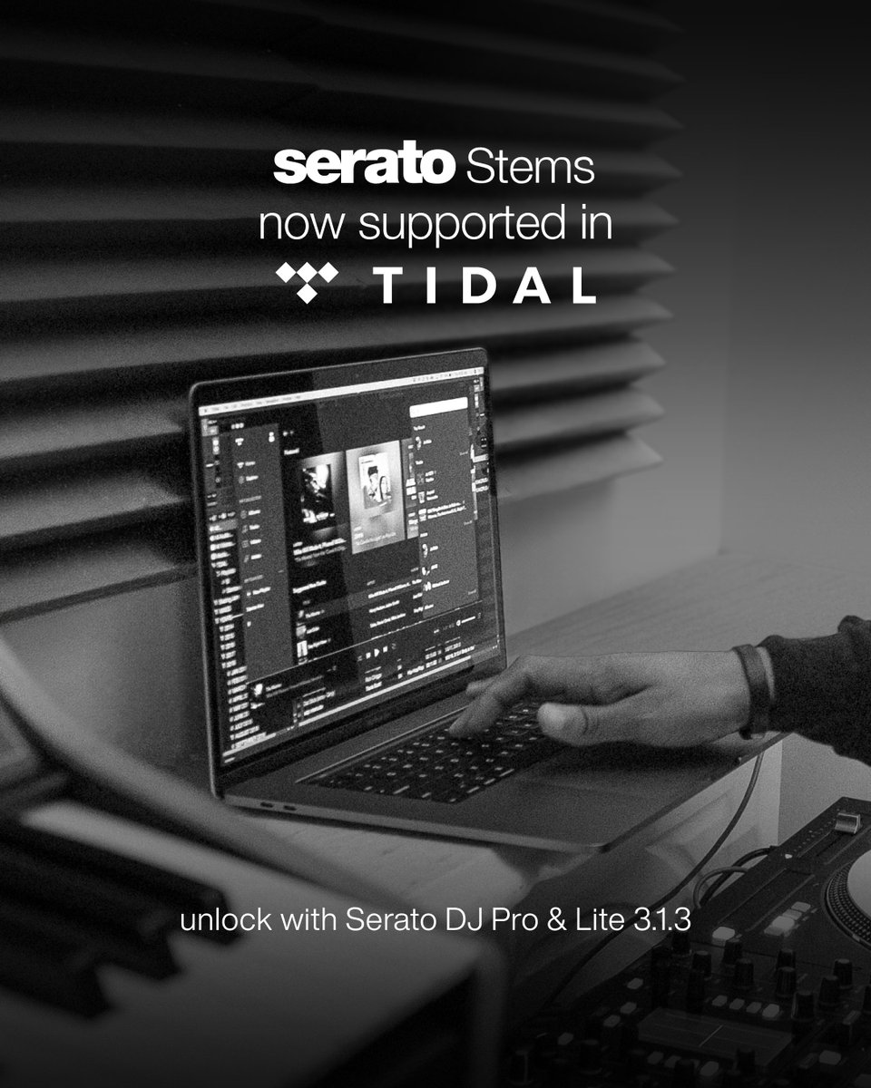 Serato DJ Pro and Lite 3.1.3 are out now, bringing Serato Stems support for @TIDAL users. Unlock with TIDAL’s DJ Extension add-on. Download Serato DJ Pro here: serato.com/dj/pro/downloa… Download Serato DJ Lite here: serato.com/dj/lite/downlo…
