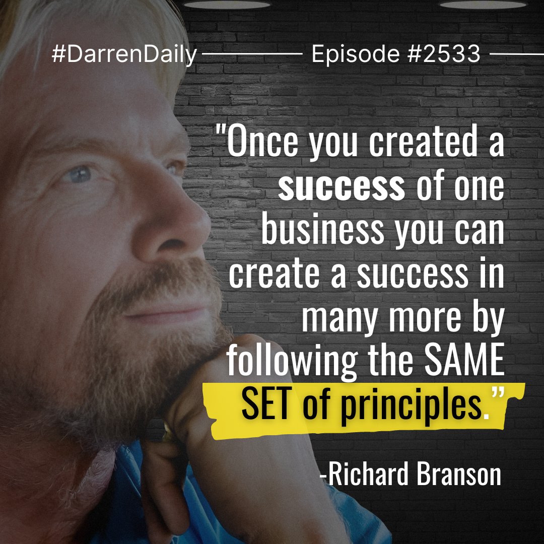 ☕Listen to the full episode:  bit.ly/3TTizXB Discover how to get into the top .01% of high achievers.🚀 #RichardBranson #businesspodcast #businessleaders #businessowners #businesscoaching #businessmentor #successmindset