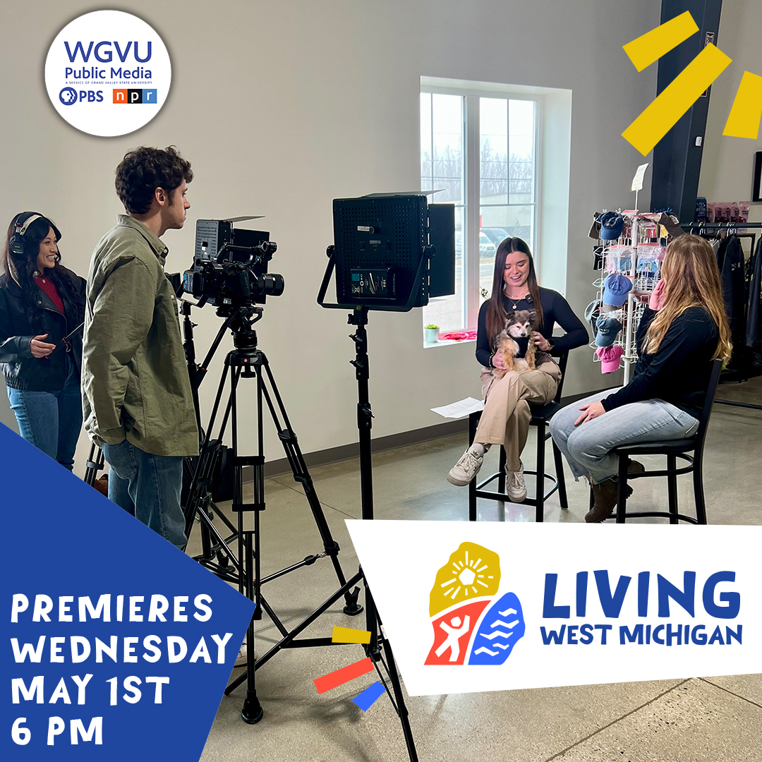 The cameras are still rolling!! We're filming all the time for Living West Michigan! Visit bit.ly/LivingWestMich… to get involved! #livingwestmichigan premieres Wednesday, May 1st at 6 PM!! Check it out to learn more about what makes West Michigan a wonderful place!