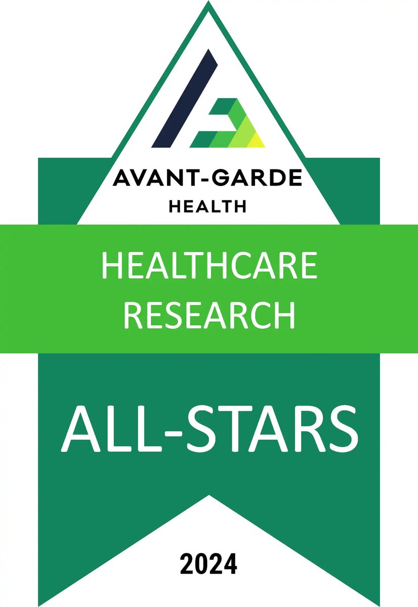 I'm honored to share my recognition as a 2024 shoulder and elbow Research All-Star! This accolade celebrates the significant research contributions I've made through co-authored publications. The #HealthcareResearchAllStars lists, curated by @Avant-garde Health, [1/2]