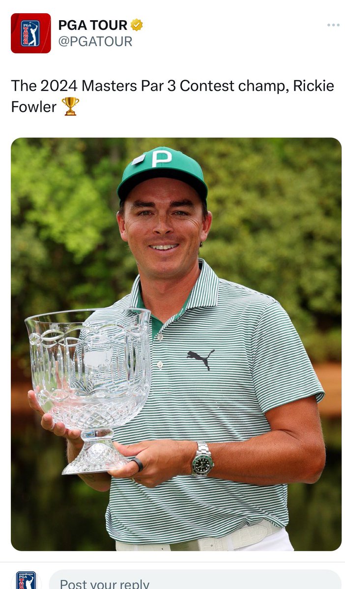 Rickie finally won something