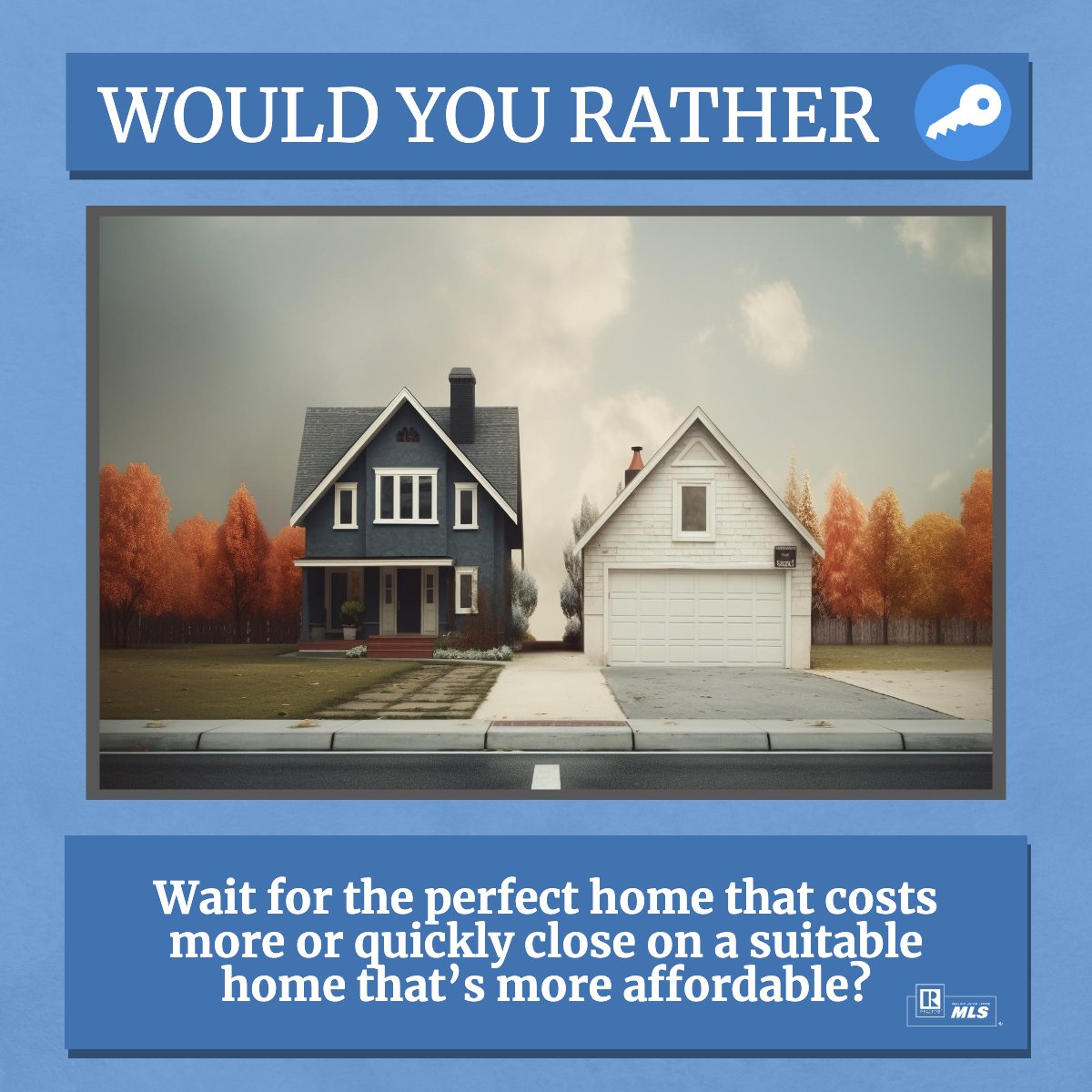 Finding the perfect home is always the goal; however, if you were given the option, what would you choose? 

Share it below!

#wouldyourather #realestatequestions 
 #lannonstonerealty