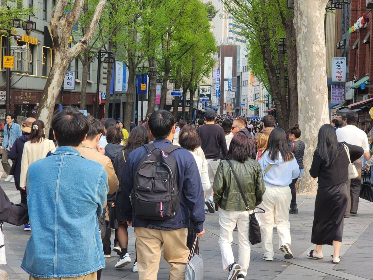 昨日の仁寺洞はいつも以上にインバウンド天国でした。
#選挙とは関係のない話題