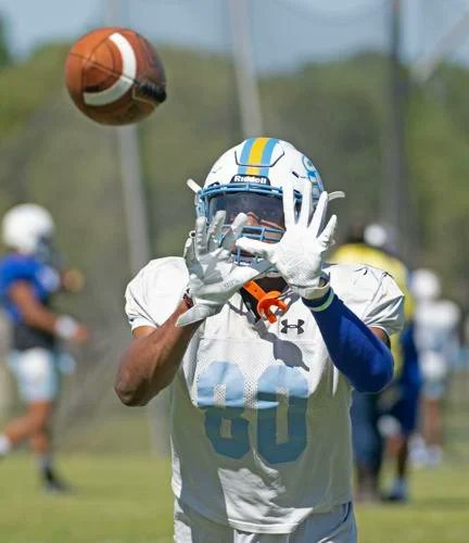 Southern University WR Tyler Kirkwood Jags spring practice