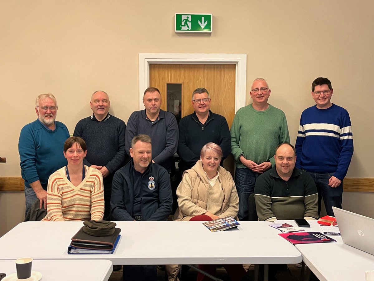 Tonight, 4 team members traveled to Sloan House in Loughall to lead a discussion and planning session with members of the Armagh Bands Forum. We express our gratitude to Chairman Ivan Walker and member William Bradshaw for the invitation