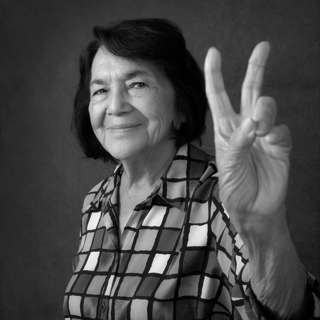 Happy Birthday to an unstoppable force, Dolores Huerta!✊🏾 Co-founder of the United Farm Workers Union, labor leader, and civil rights activist. Her unwavering dedication to social justice, gender equality, and workers' rights continues to inspire us all. 🗳️ ✅#RockTheVote