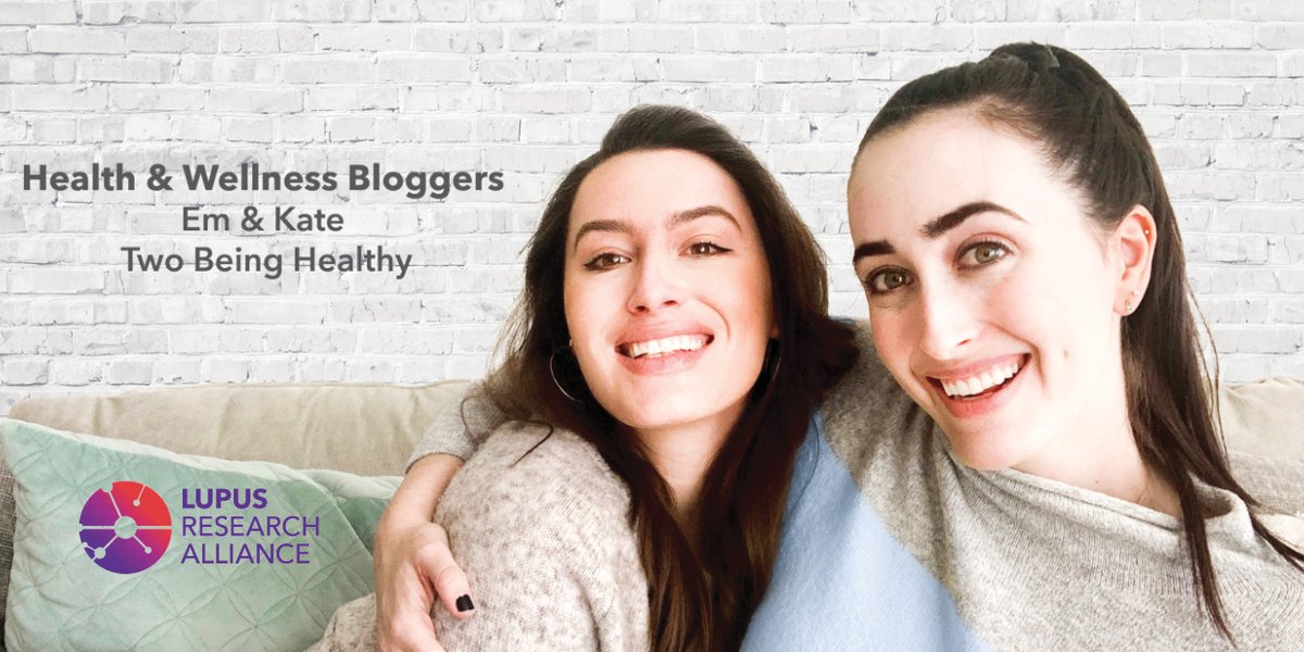 It's #NationalSiblingsDay! We share the story of TwoBeingHealthy -- two sisters and strong social media voices - Em & Kate - who are so close they seem like twins. They went to the same college, see the same doctors, and share the same diagnosis - #lupus. bit.ly/EM-KATE