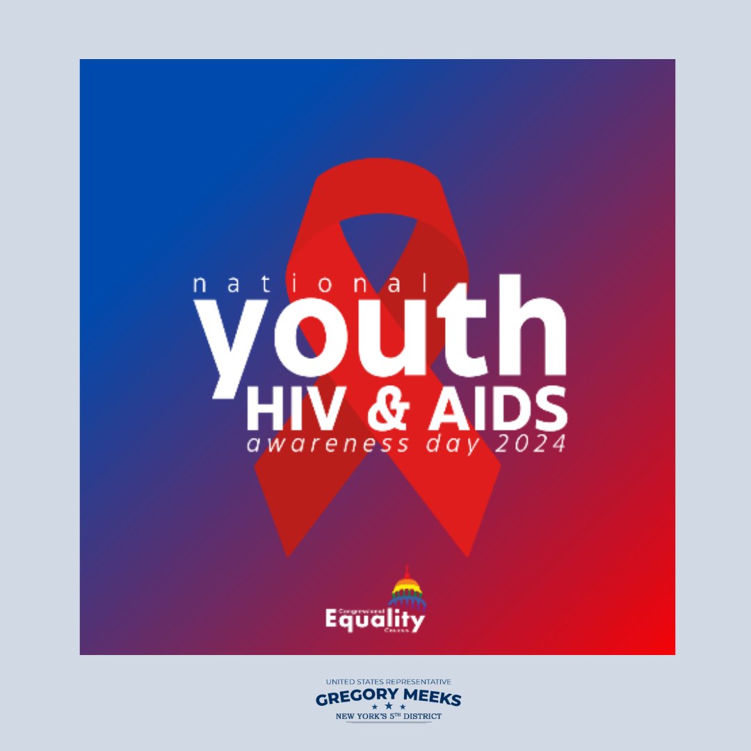 Young people represent about 1 in 5 of new cases of HIV in the United States. On #NYHAAD, I’m advocating for greater access to HIV education, testing, and treatment for our youth. Find resources for HIV testing & treatment at hiv.gov.