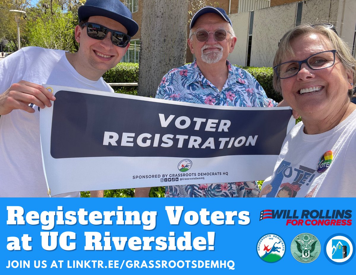 Grassroots Democrats HQ tweet media