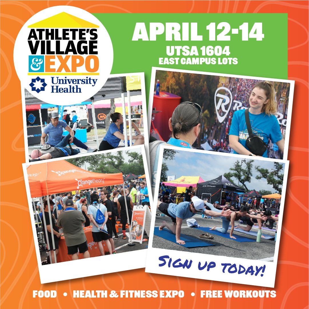 Fiesta FitFest Athlete’s Village & Expo pres. by @UnivHealthSA is the perfect place to meet fellow fitness enthusiasts and industry experts. Sign up today for free workouts led by professional trainers and get motivated to reach your fitness goals. bit.ly/49MG36V